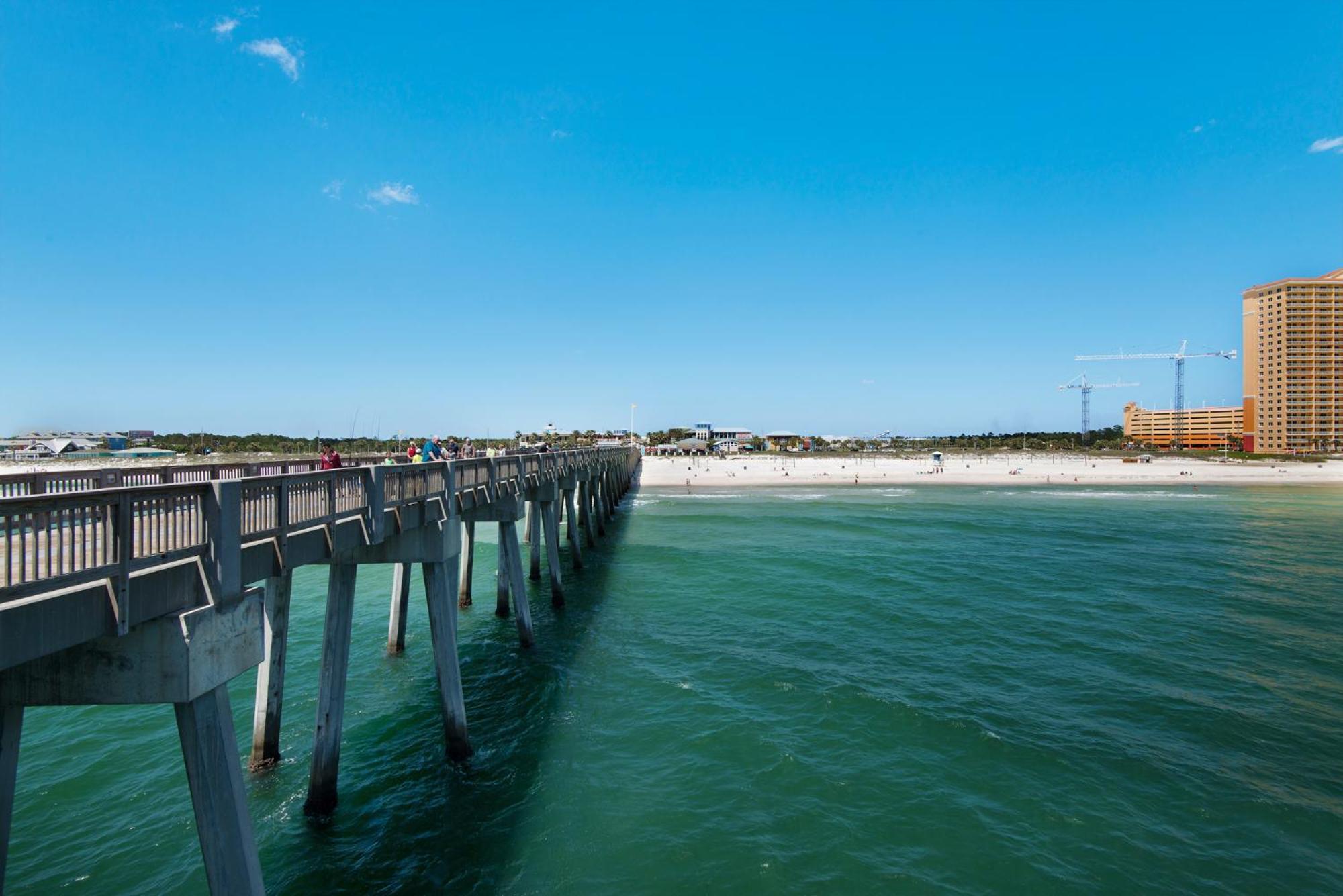 Tidewater Escape: 1Br/2Ba Beachfront Condo, Sleeps 6, Gulf Views & Comfort! Panama City Beach Exterior photo